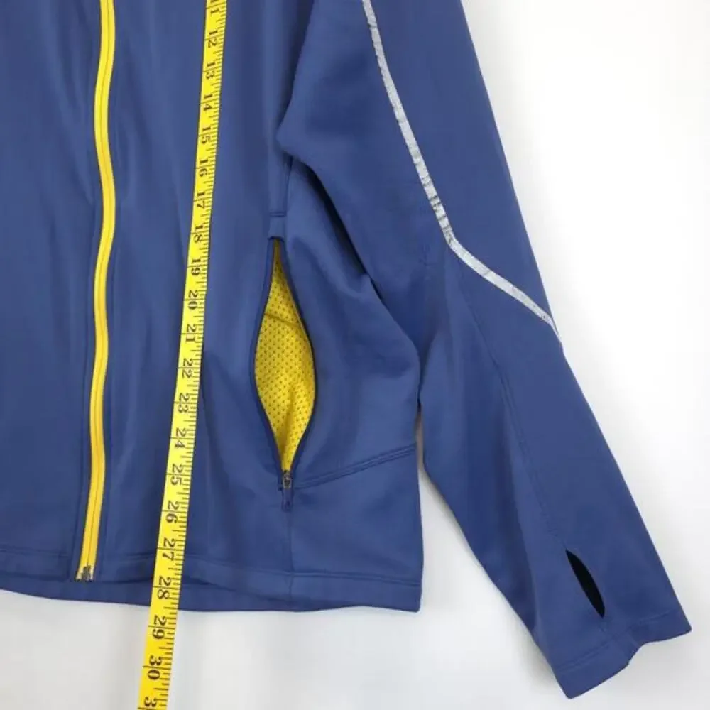 The North Face Flight Series Windstopper Jacket Reflective Men XL Blue Yellow‎